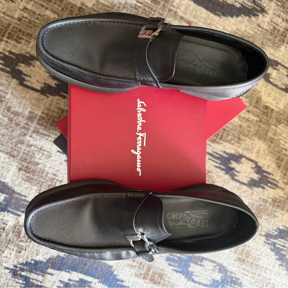 Salvatore Ferragamo Men's Dark Brown Loafers